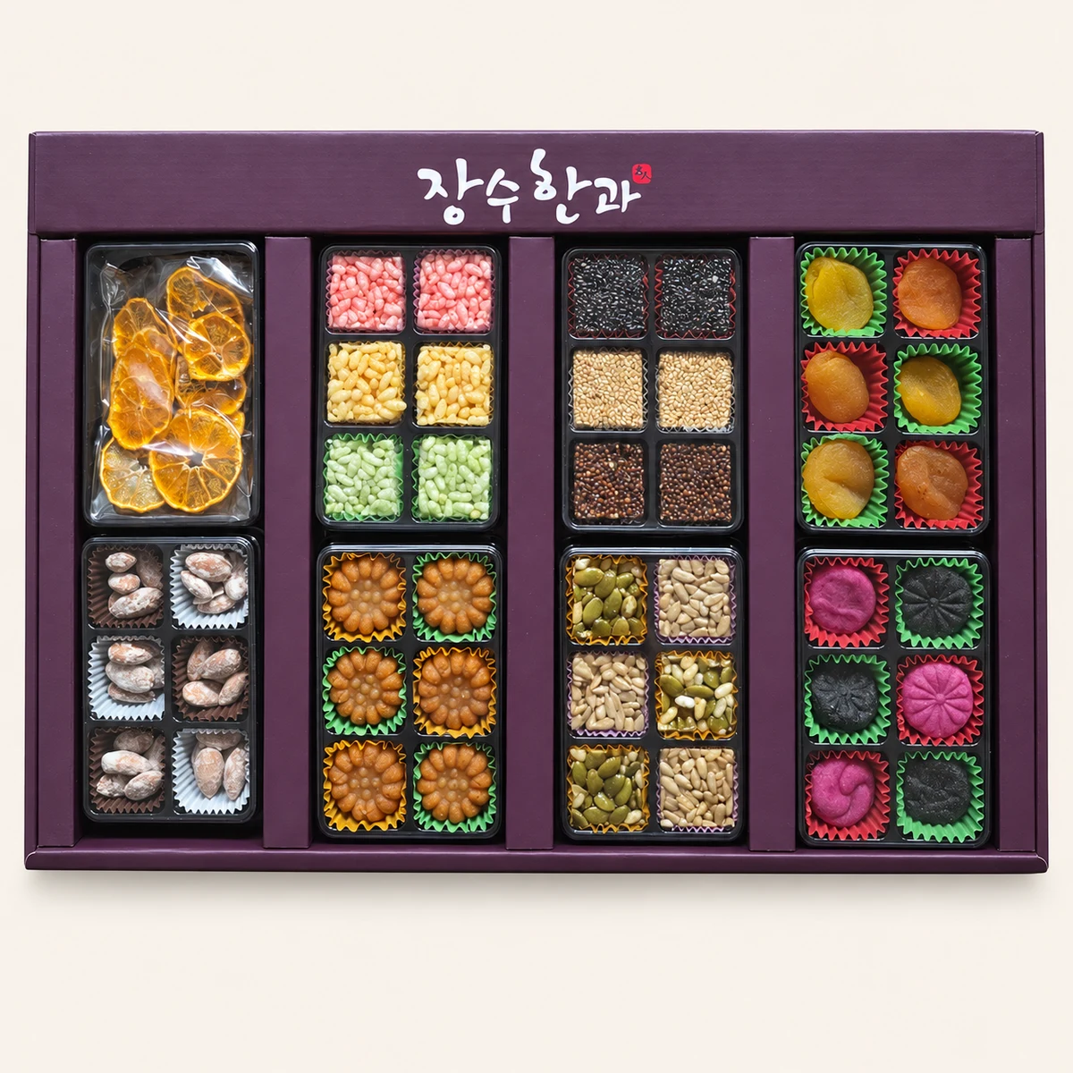 장수한과 다식 모둠 오만오천원 구성 상품 구성